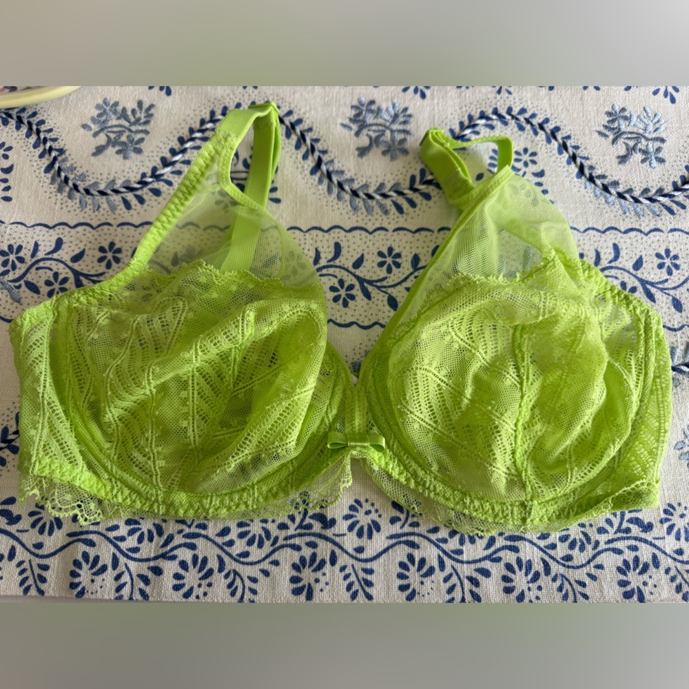 Neon Lime Simone Perele Underwire Bra - Women Intimates & Sleepwear